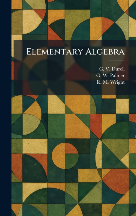 Kniha Elementary Algebra C. V. Durell