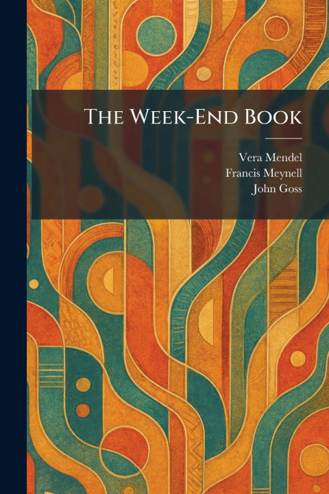 Knjiga The Week-End Book Vera Mendel