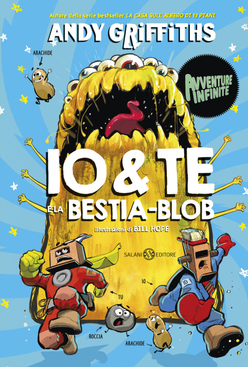 Kniha Io & te e la Bestia-Blob Andy Griffiths