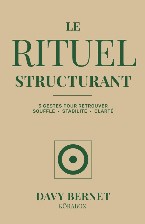 Kniha Le Rituel Structurant Davy Bernet