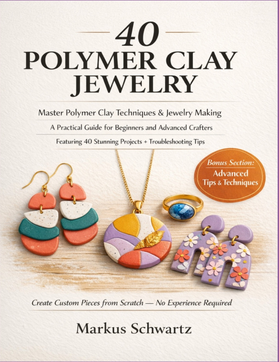 Libro 40 POLYMER CLAY JEWELRY Markus Schwartz