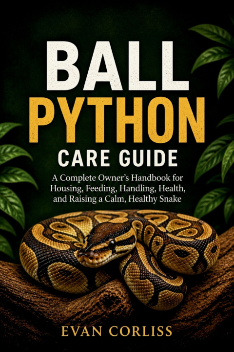 Kniha Ball Python Care Guide Evan Corliss