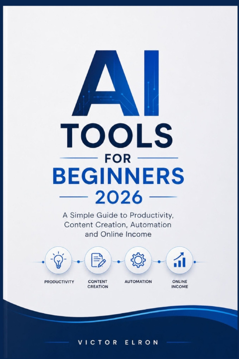 Knjiga AI Tools for Beginners 2026 VICTOR ELRON