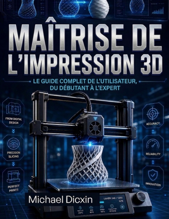 Kniha Maîtrise de l'impression 3D Michael Dicxin