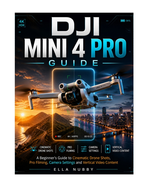 Kniha DJI MINI 4 PRO GUIDE Ella Nubby