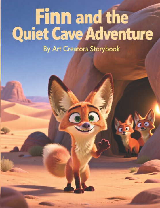 Kniha Finn and the Quiet Cave Adventure Art Creators