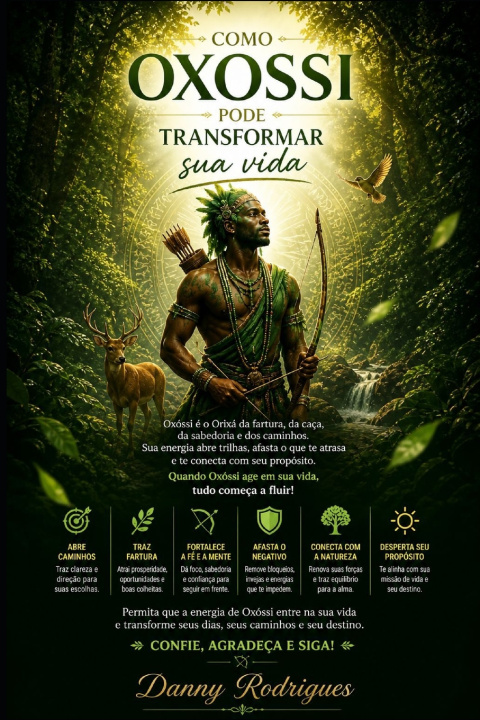 Kniha Como Oxossi Pode Transformar Sua Vida Danny Rodrigues