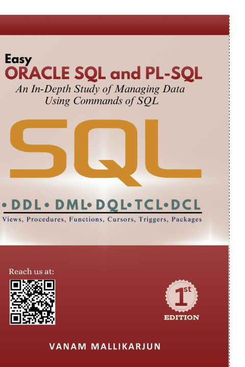 Kniha Easy ORACLE SQL and PL-SQL Vanam Mallikarjun
