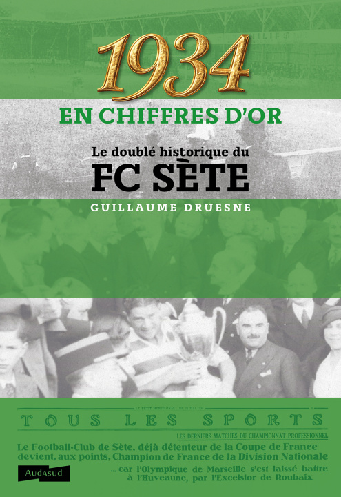 Kniha 1934 en chiffres d’or Druesne