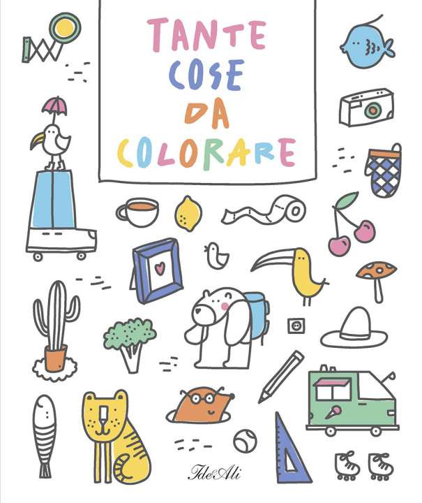 Book Tante cose da colorare Joana Jesus