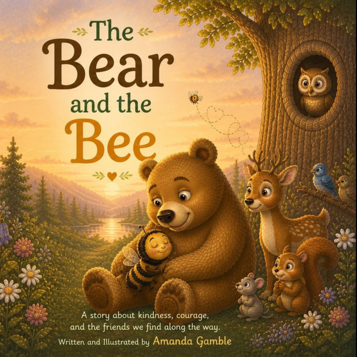 Kniha The Bear and the Bee Amanda Gamble