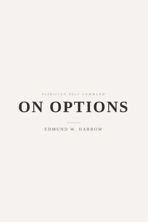 Kniha On Options Edmund W. Harrow