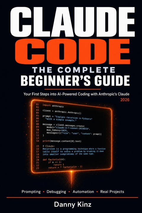 Kniha Claude Code Danny Kinz