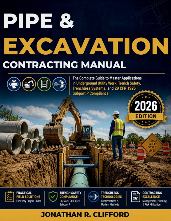 Kniha Pipe & Excavation Contracting Manual Jonathan R. Clifford
