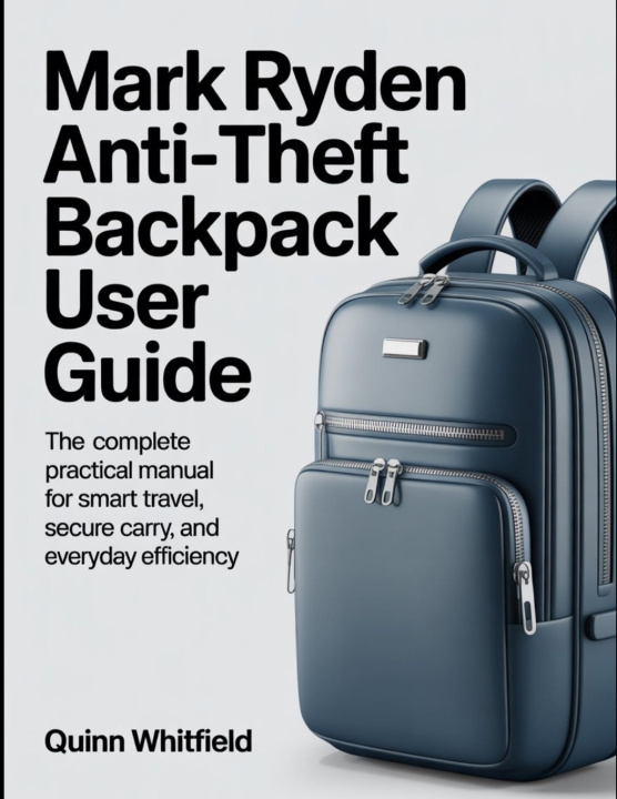 Knjiga Mark Ryden Anti-Theft Backpack User Guide Quinn Whitfield