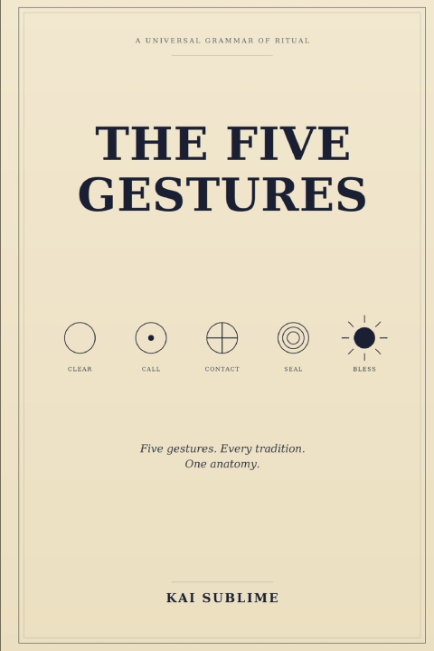 Kniha The Five Gestures Kai Sublime