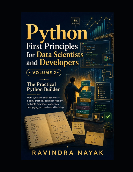 Kniha Python First Principles for Data Scientists and Developers RAVINDRA KUMAR NAYAK
