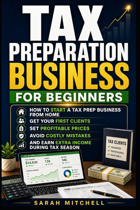 Knjiga Tax Preparation Business for Beginners Sarah Mitchell