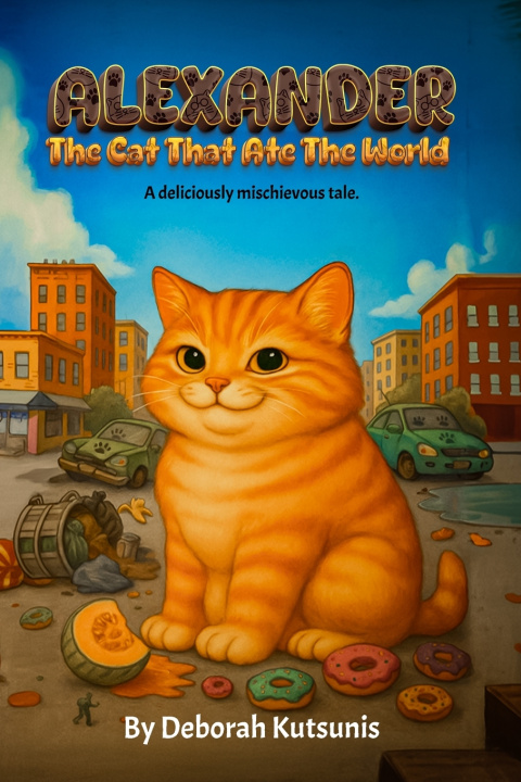 Kniha Alexander The Cat That Ate The World Deborah Kutsunis