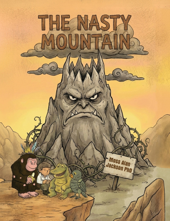 Kniha The Nasty Mountain Moss Alan