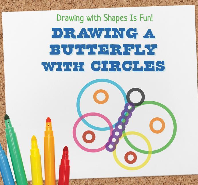 Kniha Drawing a Butterfly with Circles Bree Pavone