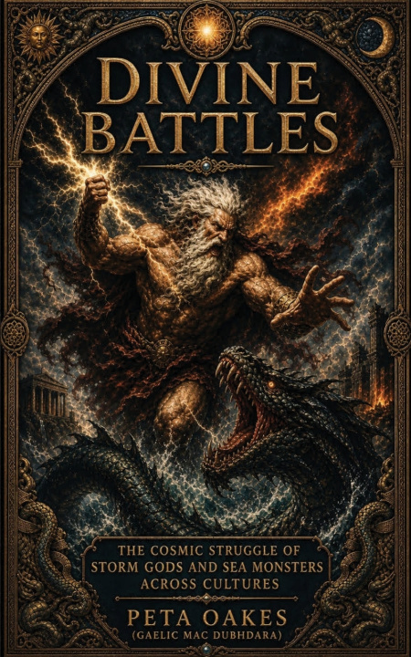 Kniha Divine Battles Peta Oakes (Gaelic Mac Dubhdara)