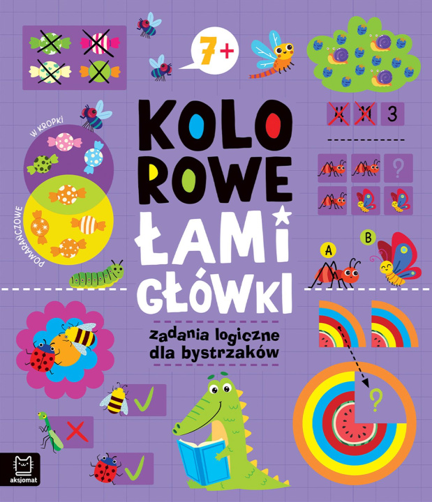 Carte Kolorowe łamigłówki. Zadania logiczne dla bystrzaków 7+ Bogusław Michalec