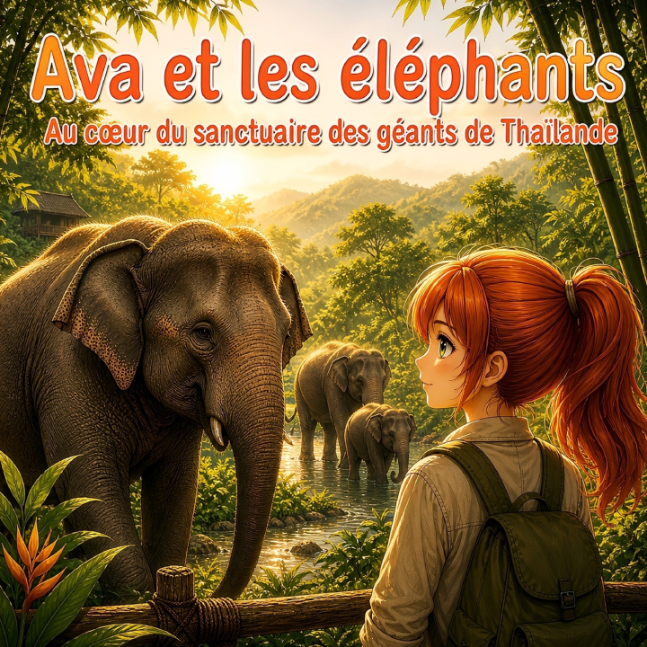 Kniha Ava et les éléphants Patrick Philipps