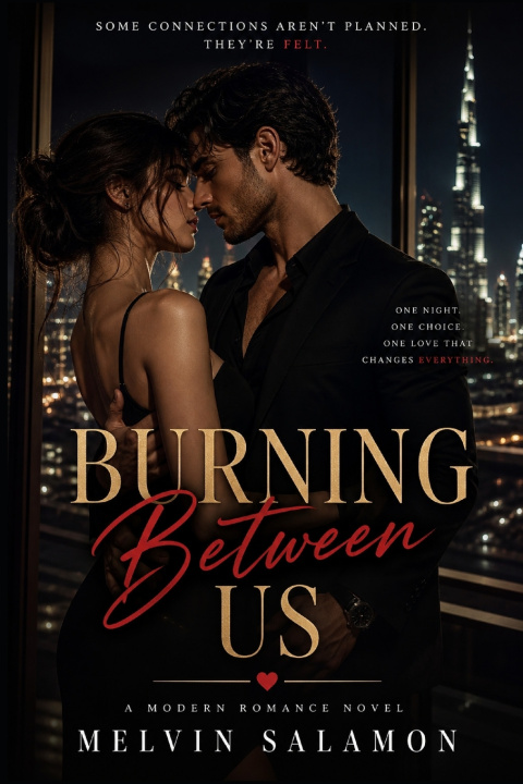 Kniha Burning Between Us MELVIN SALAMON