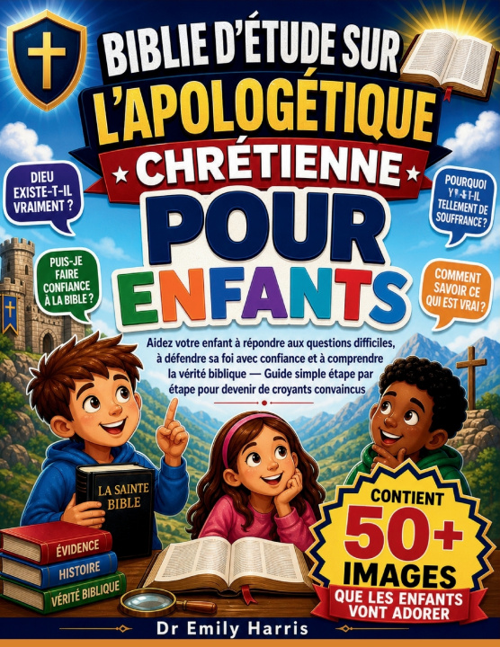 Boek BIBLIE D'ÉTUDE SUR L'APOLOGÉTIQUE CHRÉTIENNE POUR ENFANTS Emily Harris