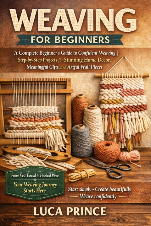 Kniha Weaving for Beginners LUCA PRINCE
