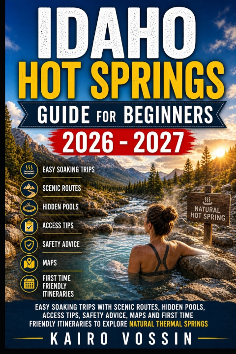 Kniha IDAHO HOT SPRINGS GUIDE FOR BEGINNERS KAIRO VOSSIN