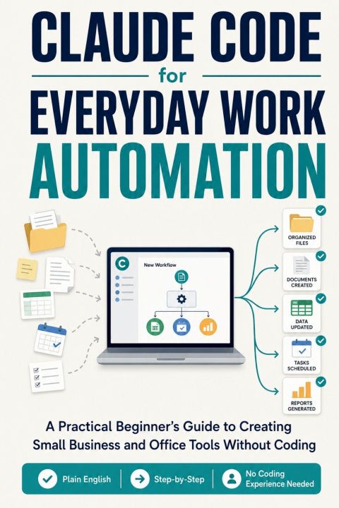 Kniha Claude Code for Everyday Work Automation Marcus Ellington
