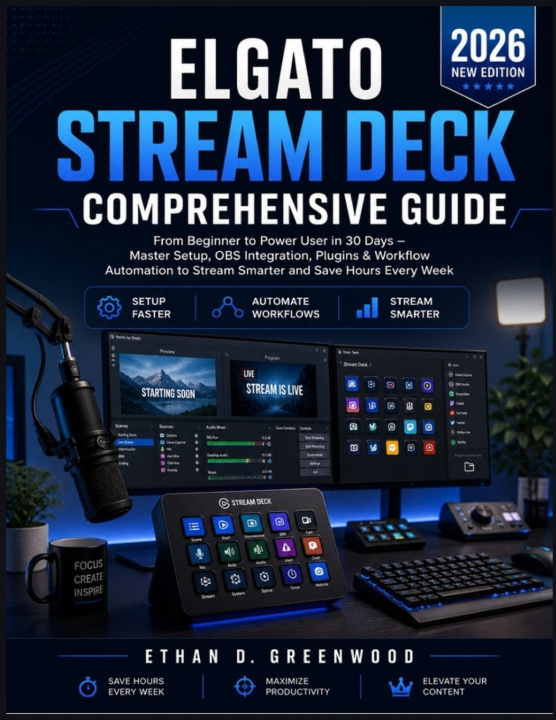 Kniha Elgato Stream Deck Comprehensive Guide Ethan D. Greenwood