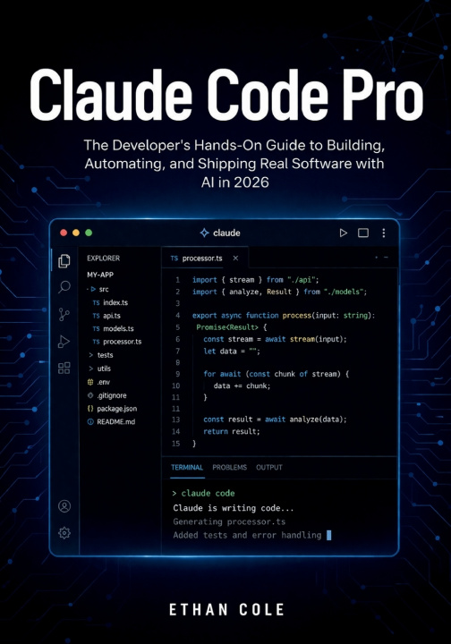 Kniha Claude Code Pro Ethan Cole