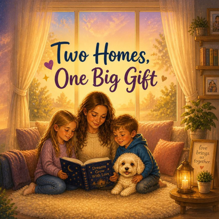 Knjiga Two Homes, One Big Gift Amanda Gamble