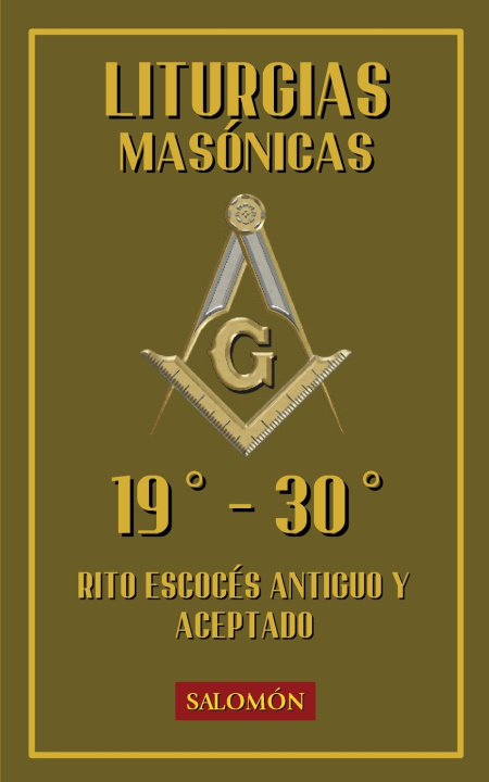 Kniha Liturgias Masónicas Ediciones Salomón
