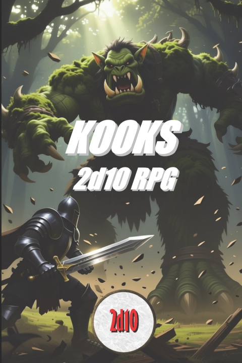 Kniha KOOKS 2d10 RPG Squire Waldo