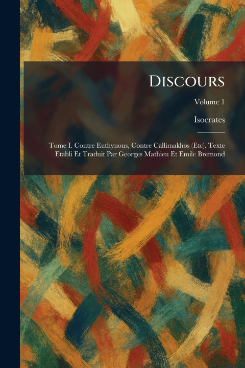 Kniha Discours Isocrates