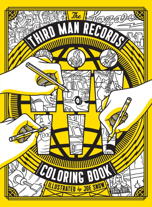 Kniha The Third Man Records Coloring Book Snow Joe