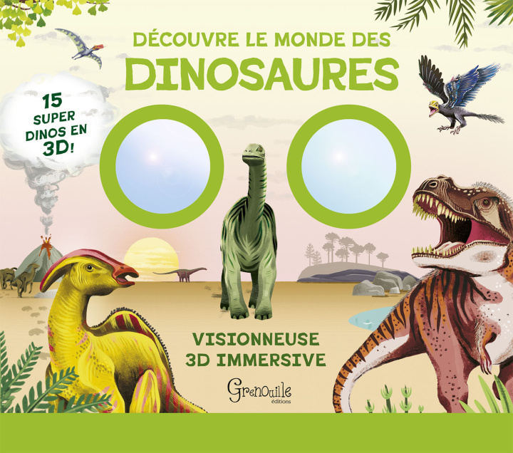 Kniha Découvre le monde des dinosaures en 3D Upchurch