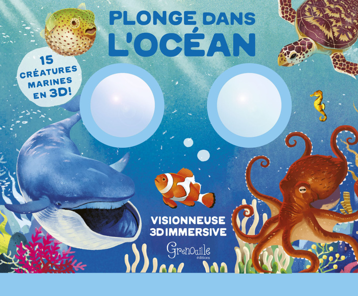 Kniha Plonge dans l'océan en 3D LOVE MIKE