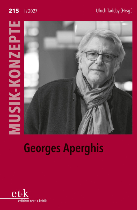Libro Georges Aperghis Ulrich Tadday