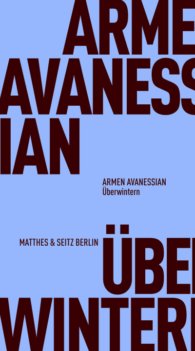 Kniha Überwintern Armen Avanessian