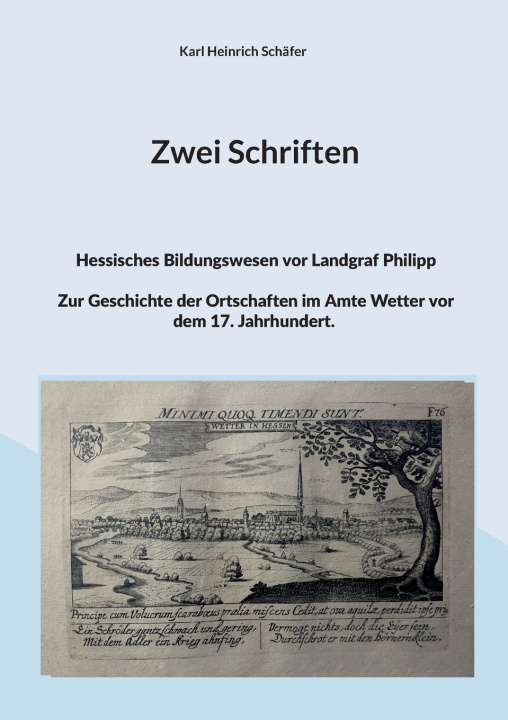 Kniha Zwei Schriften Karl Heinrich Schäfer