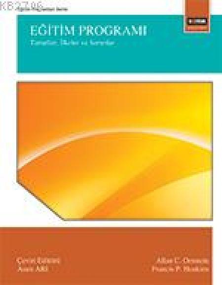 Kniha Egitim Programi Francis P. Hunkins