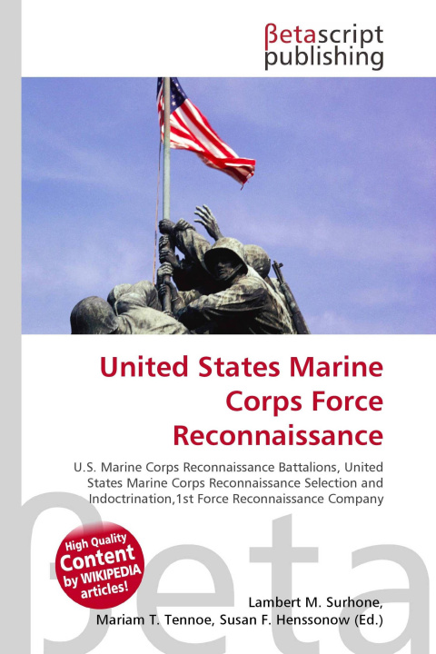 Knjiga United States Marine Corps Force Reconnaissance Mariam T. Tennoe
