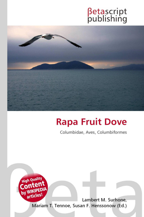 Kniha Rapa Fruit Dove Mariam T. Tennoe