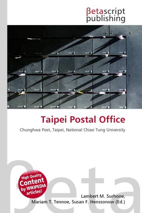 Kniha Taipei Postal Office Mariam T. Tennoe