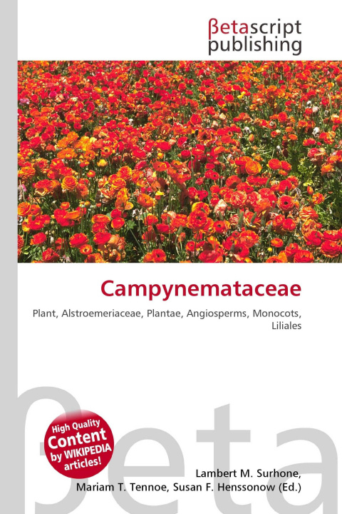 Kniha Campynemataceae Mariam T. Tennoe